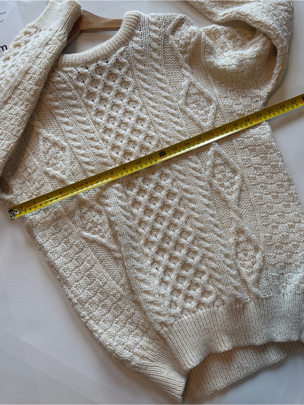 Aran Craft Ireland Wool Sweater - Picture 8 of 9